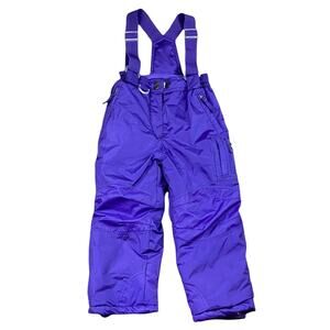 32 Degrees Ski Bib Sz XS 5/6 Purple